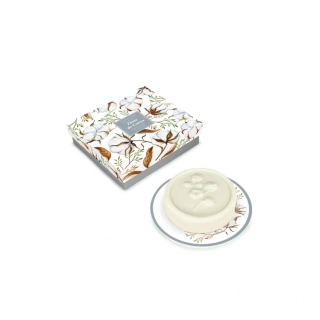 Esprit Provence - Tuhé mydlo s mydelničkou - Kvet bavlníka, 100g