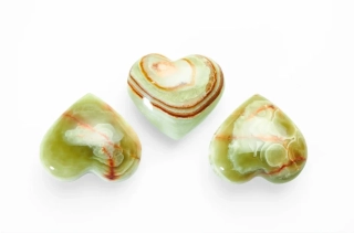 Hmatka Aragonit srdce 50-60 mm