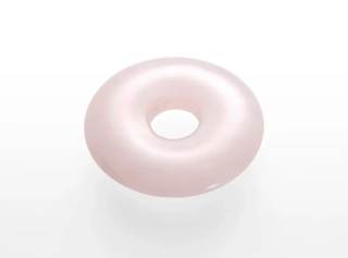 Prívesok - Ruženín donut 30mm