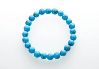 Náramok Tyrkenit gulička 8mm