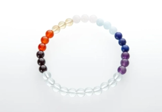 Náramok Čakra (krištáľ) gulička 6mm
