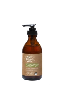 Tierra Verde - Sprchový gél Esencia sviežosti – Vavrín kubébový (sklenená fľaštička 230 ml)