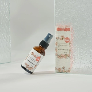Kvitok - Organická Kvetinová Voda - Damašská Ruža 30 ml