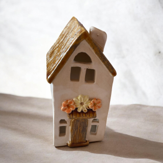 Hand - made - Keramický domček „Pri lúčnom chodníčku“