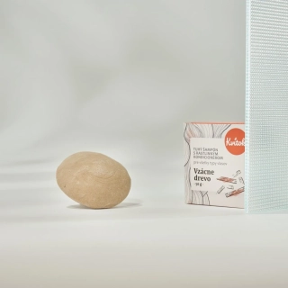 Kvitok - Tuhý Šampón s Kondicionérom - Vzácne Drevo 50 g