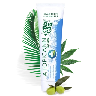 Annabis - ATOPICANN CBD + CBG NAJSILNEJŠÍ BIO KRÉM NA ATOPICKÝ EKZÉM A PSORIÁZU