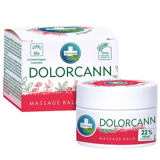 Annabis - DOLORCANN BIO KONOPNÁ MASÁŽNA MASŤ +MENTOL
