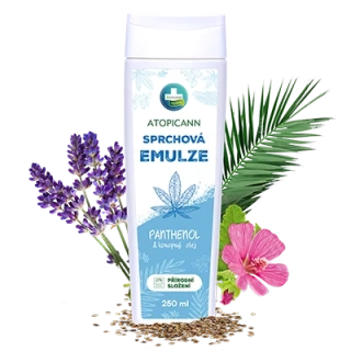 Annabis - ATOPICANN PRÍRODNÝ SPRCHOVÁ EMULZIA S PANTHENOLOM