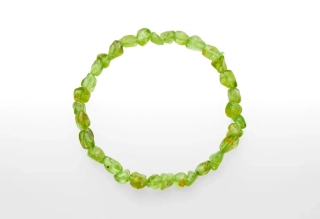 Náramok Olivín troml 6x8mm