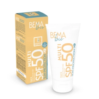 BemaBio - Pleťový krém s SPF 50 a komplexom Visiblue (redizajn SolarTea)