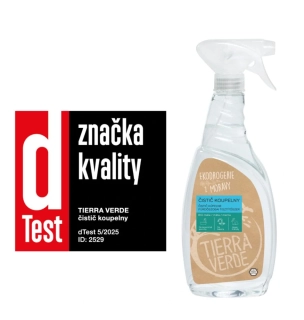 Tierra Verde - Čistič kúpeľne s BIO mätovou silicou (rozprašovač 750 ml)