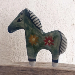 Hand - made - Brošňa Vidiecky koník z lúky