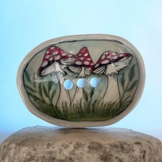 Hand - made - Mydelnička Lesné muchotrávky