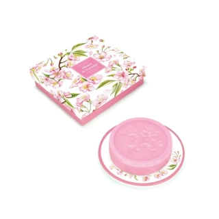 Esprit Provence - Tuhé mydlo s mydelničkou - Čerešňový kvet, 100g