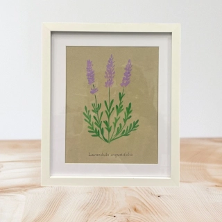 Hand - made - Obraz Levanduľový dotyk pokoja