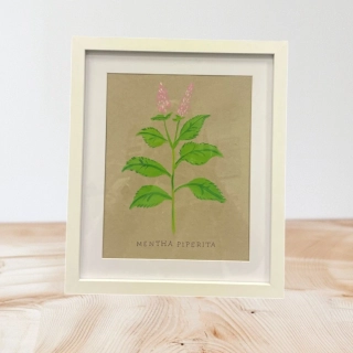 Hand - made - Obraz Mätová harmónia