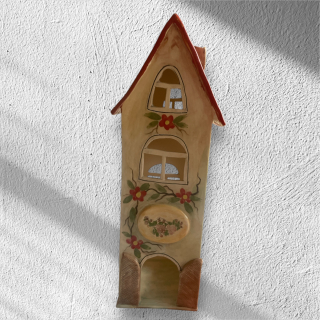 Hand - made - Keramický svietnik Rozprávková vežička svetla