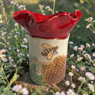 Hand - made - Aromalampa Včelia lúka