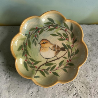 Hand - made - Keramická miska Vtáčie hniezdo