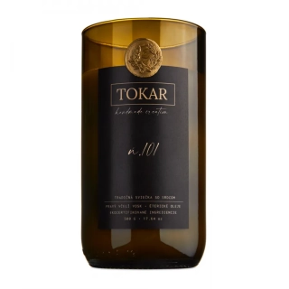 Soaphoria - TOKAR handmade creations - eko sviečka n.101 Silver light