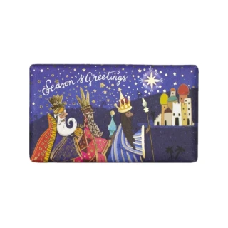 The English Soap Company- Traja králi, Vianočné tuhé mydlo, 190 g