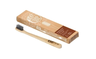 Tierra Verde - Detská bambusová zubná kefka mäkká – soft mini