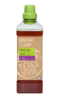 Tierra Verde - Prací gél z mydlových orechov s BIO levanduľovou silicou, 1l