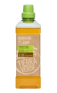 Tierra Verde - Prací gél z mydlových orechov na vlnu a funkčný textil z merino vlny, 1l