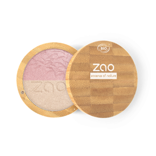 ZAO - Kompaktný rozjasňovač 311 Duo Pink and Gold