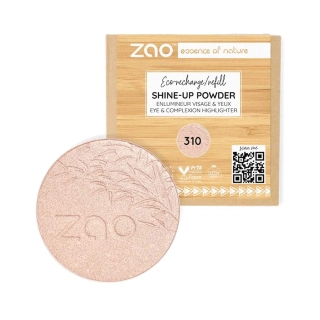 ZAO - Kompaktný rozjasňovač 310 Pink Champagne - náplň 