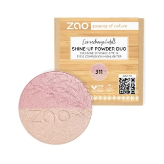 ZAO - Kompaktný rozjasňovač 311 Duo Pink and Gold - náplň