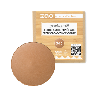 ZAO - Minerálny bronzer 345 Milk chocolate - náplň