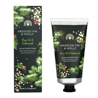 The English Soap Company - Krém na ruky Frosted Fir and Holly, 75 ml